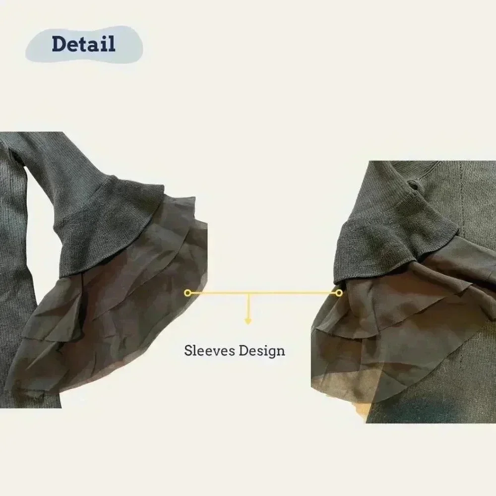 Design History: Ruffle Sweater Dress - Picture 3 of 4